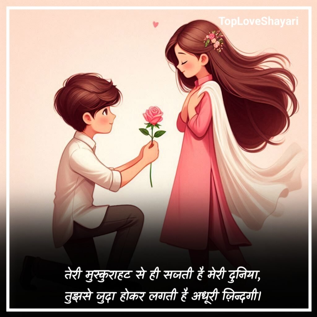 प्रपोज करने वाली शायरी