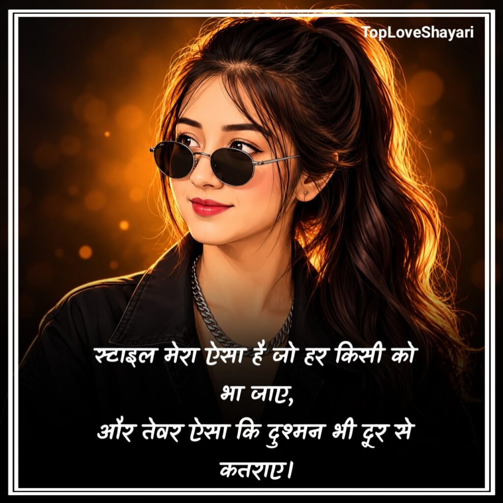Girl Attitude Shayari