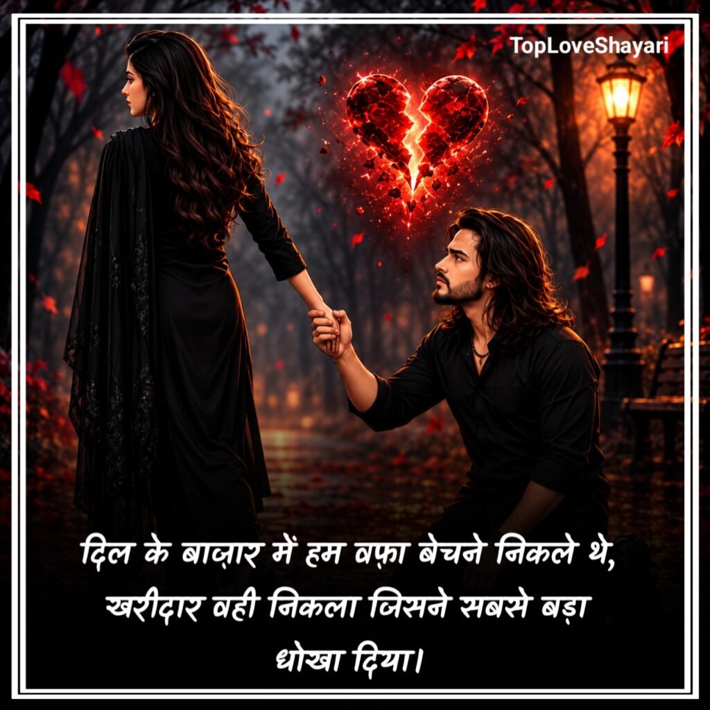 Bewafa Shayari in Hindi
